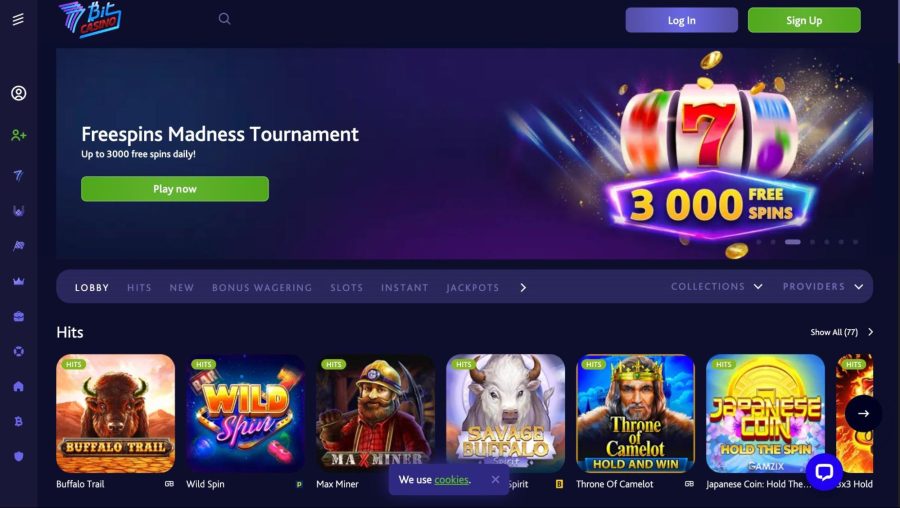 7bit casino with freespins madness tournament