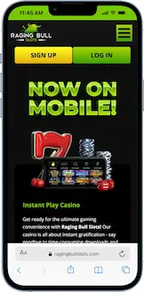 raging bull slots mobile casino