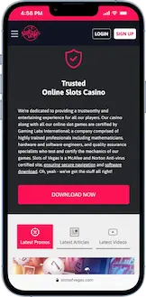 slots of vegas download option