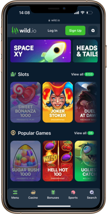 Wild.io Telegram Casino With No Verification