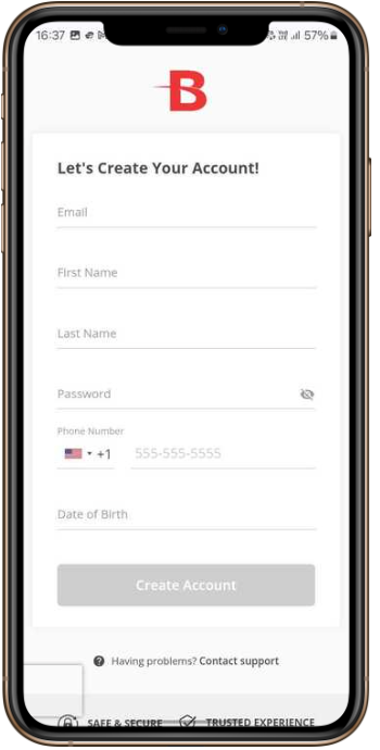 BetOnline Registration