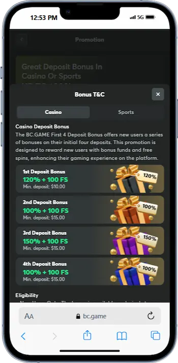 BC.Game Promo Codes 
