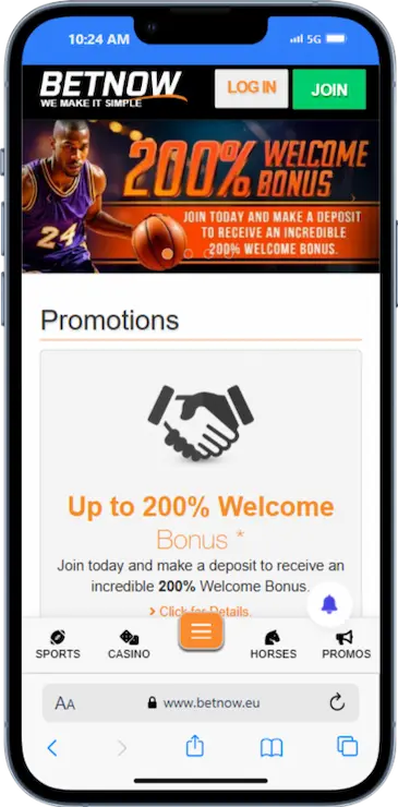BetNow Sports Betting in Texas