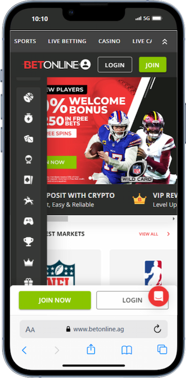 Betonline Texas Betting