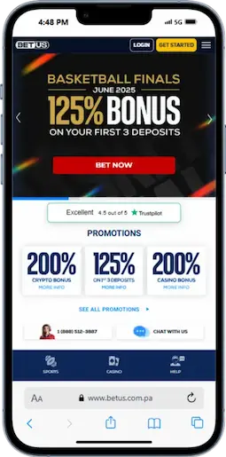 Offshore Sportsbook Betting at BetUS