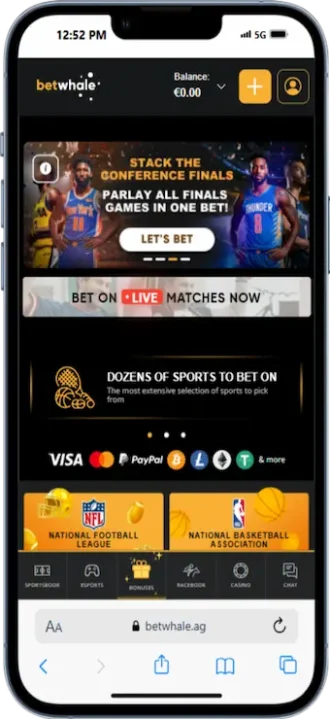 BetWhale Sportsbook Sign-Up Step 5