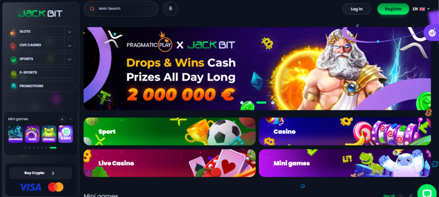 Jackbit offers payment methods galore to make real-money gaming a breeze