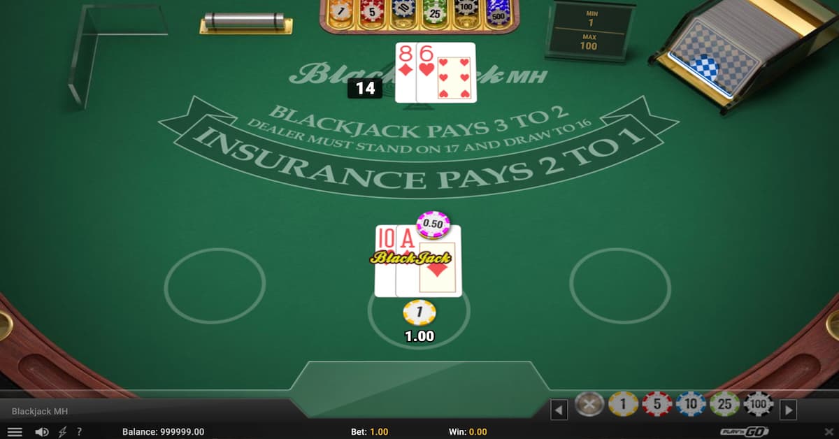 Blackjack online em cassinos virtuais e ao vivo