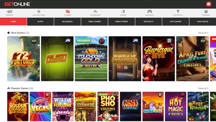 BetOnline Gambling Online - online gambling guide