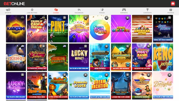 BetOnline Casino Specialty Games