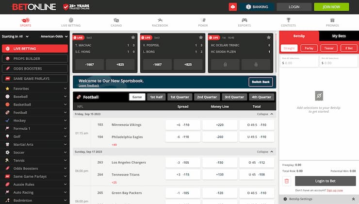 BetOnline Sportsbook