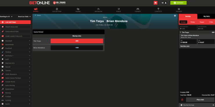 betonline boxing betting