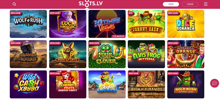Slots.LV Casino - fastest payout casinos