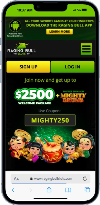 Raging Bull Casino Bonus