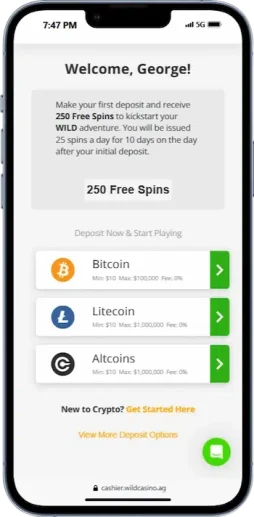 Select Your Banking Method and Claim the Bonus