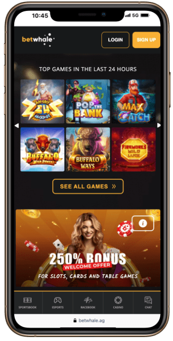 Betwhales Top Offshore Games for USA Players