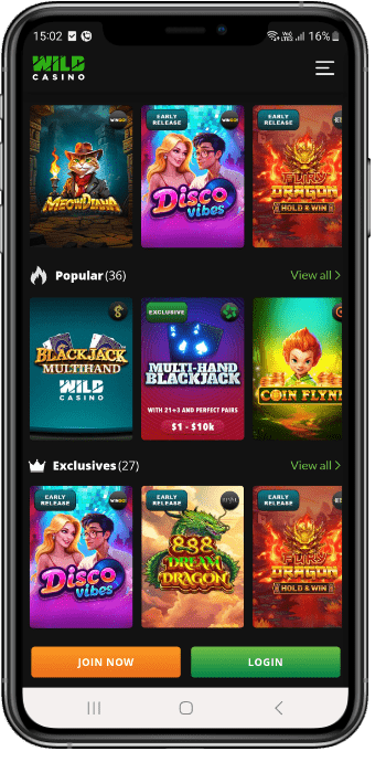 Wild Casino Games Online