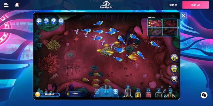 fish table gambling game online real money