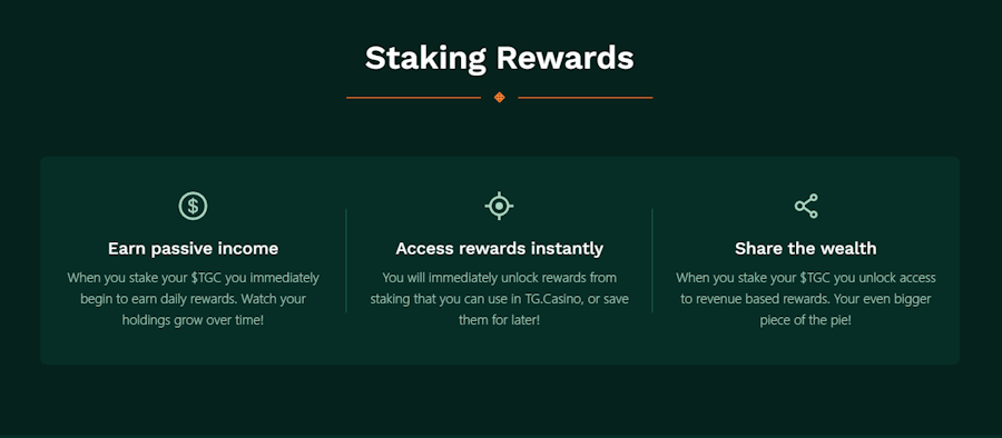 $TGC Staking