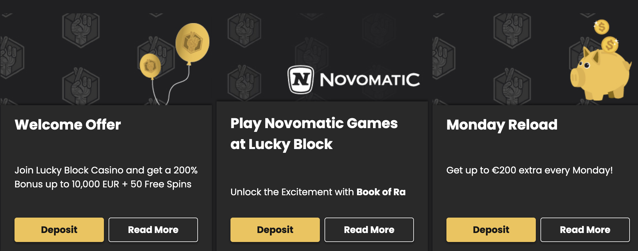 Lucky Block bonuses 