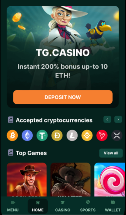 TG Casino Telegram Bot