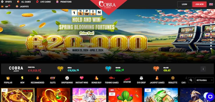 cobra casino sports betting australia