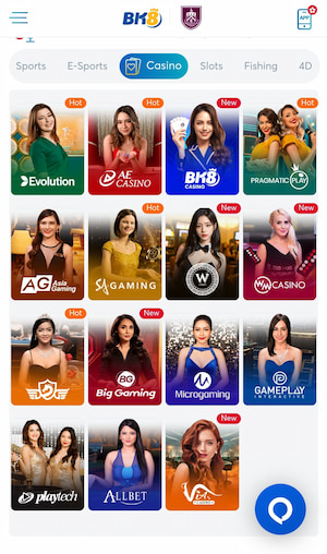 Developers at BK8 Casino