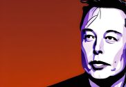 Portrait of Elon Musk. The X owner discussed OpenAI at a recent event