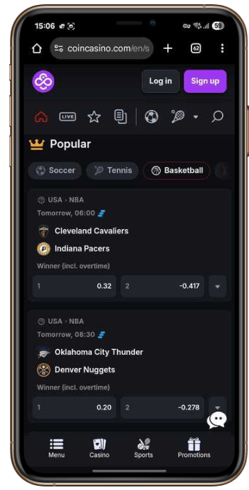 CoinPoker Betting Online 