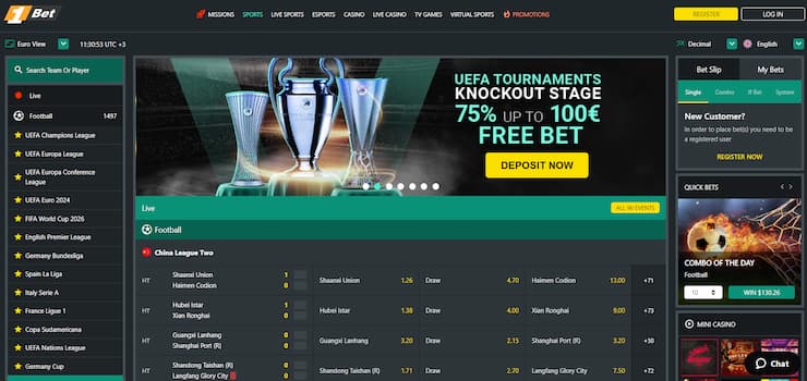 1bet Sports Betting Platform