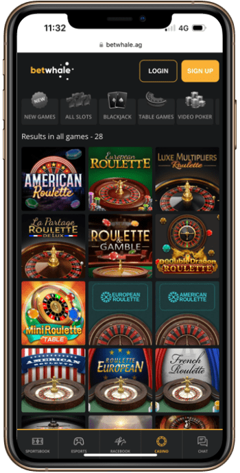 BetWhale Roulette
