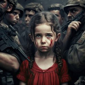 Girl Isreal-Gaza Conflict