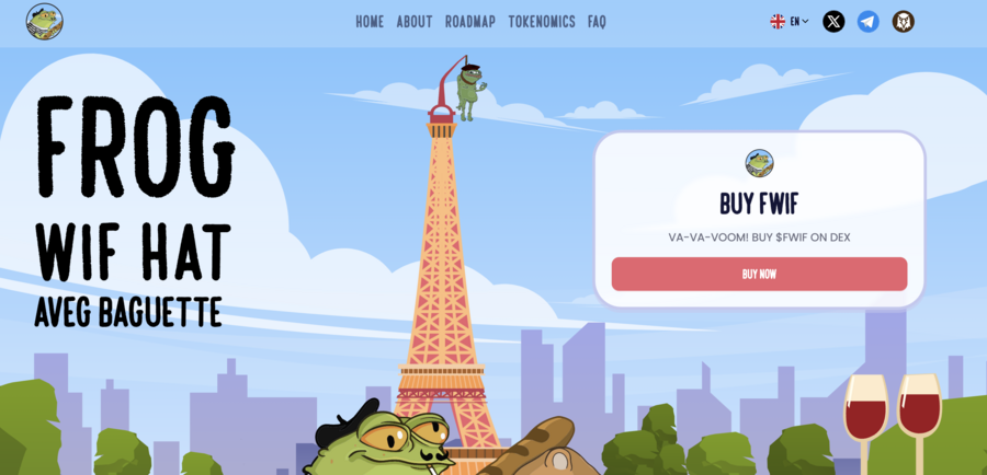 Frog Wif Hat homepage