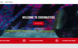 Codemasters website