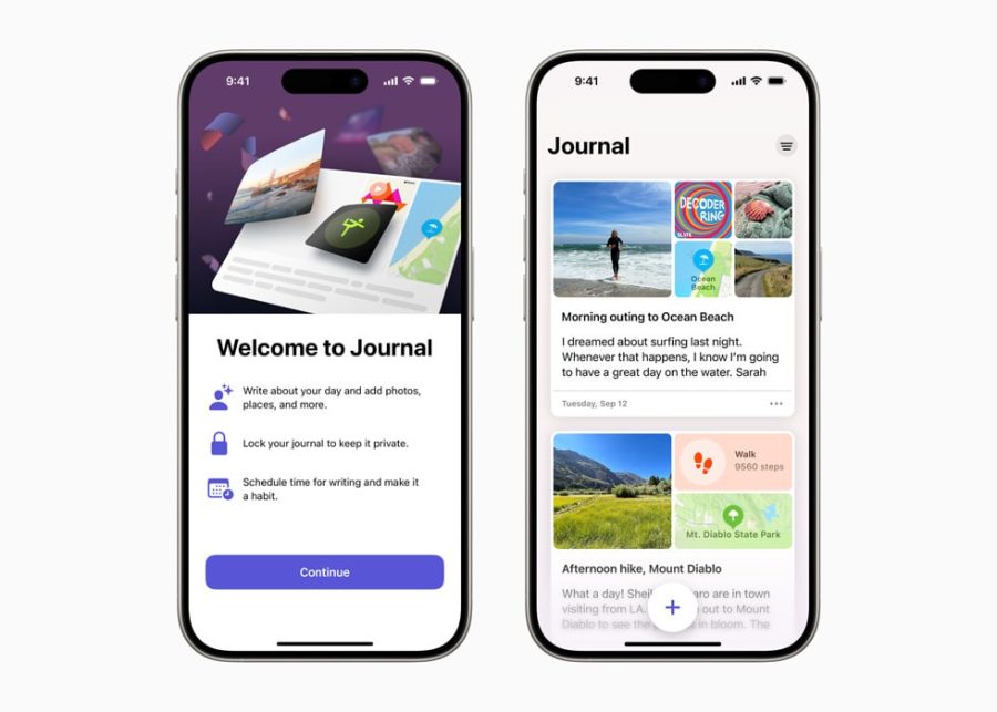 Apple's new iOS 17.2 update comes with a new app called Journal