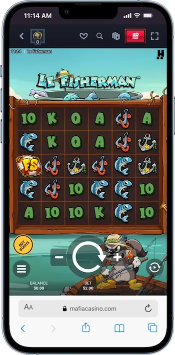 mafia casino le fisherman hacksaw gaming