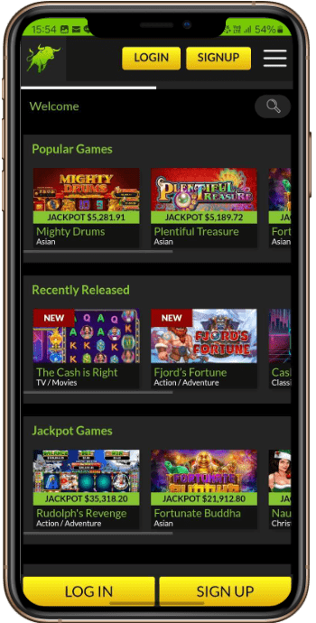 raging bull online casino