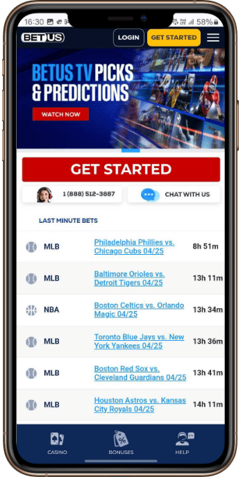 BetUS Online Sportsbook in the USA