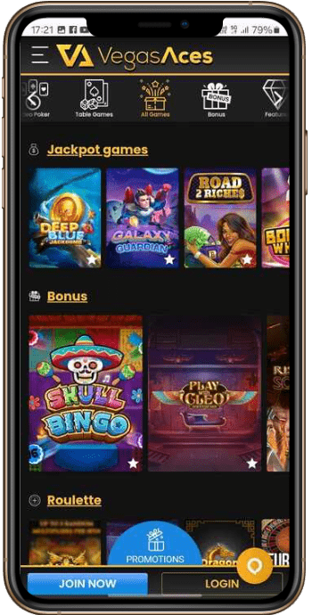 Vegas Aces Jackpot Games
