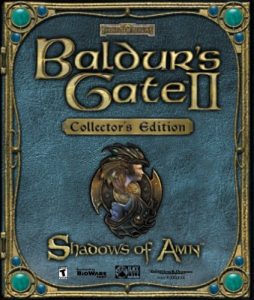 Baldur's Gate 2 cover art.