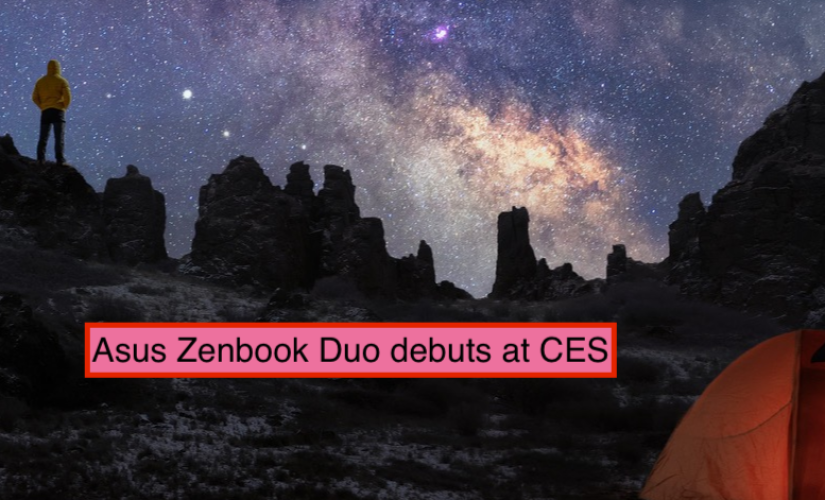 Asus Zenbook Duo debuts at CES