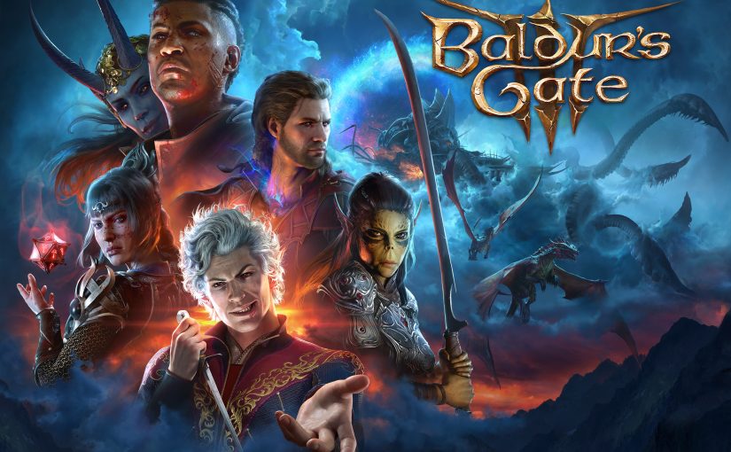 A promotional image of hit game Baldur's Gate 3 which is et in the Dungeons And Dragons universe