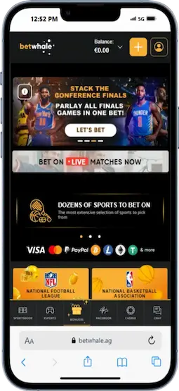 BetWhale Sportsbok Sign Up In Kentucky Step 5