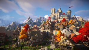 A screenshot of Fantasy Kingdom in Unity 6.