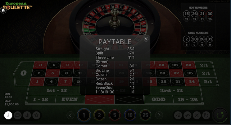 How to Play Roulette - Payouts