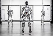 An image of Figure's AI humanoid robot. The company has signed a deal with BMW to deploy robots to their US plant