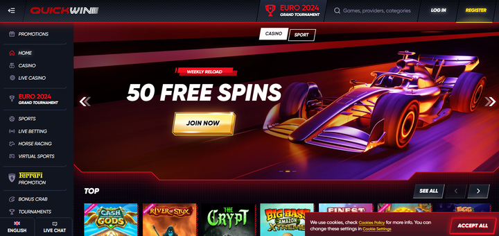 QuickWin Online Casino Canada