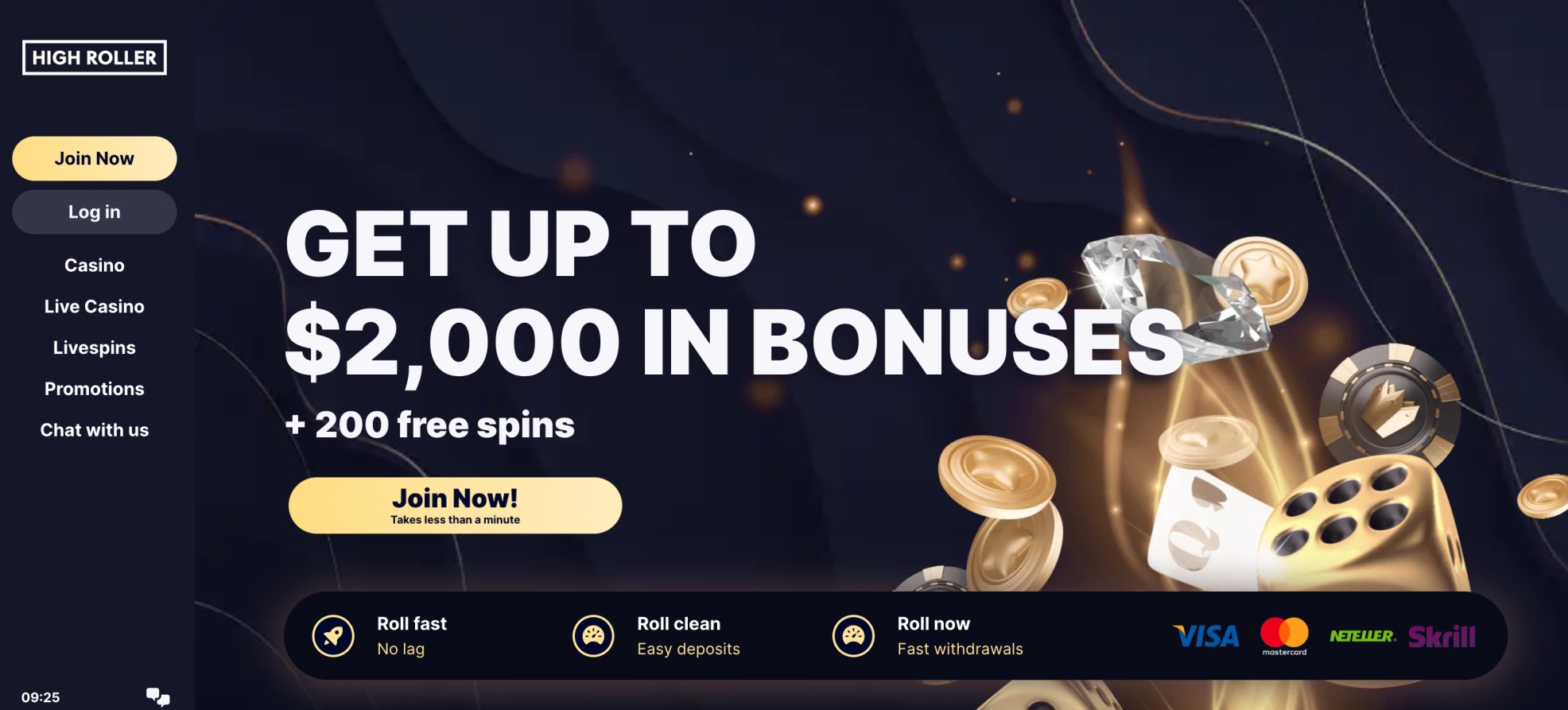 High Roller casino review 