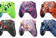 A picture showing the six new style of Xbox Vapor Controllers.