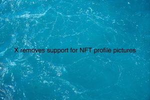 X removes support for NFT